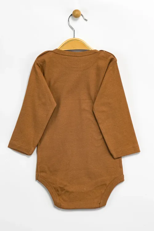 Aziz Bebe Erkek Kız Bebek Çıtçıtlı % 100 Pamuk Body & Zıbın 0 Ay - 12 Ay