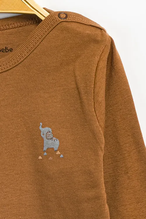 Aziz Bebe Erkek Kız Bebek Çıtçıtlı % 100 Pamuk Body & Zıbın 0 Ay - 12 Ay