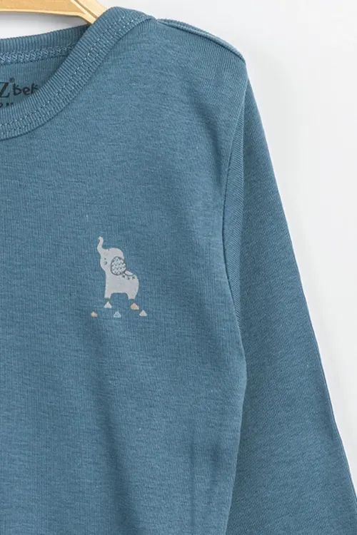 Aziz Bebe Erkek Kız Bebek Çıtçıtlı % 100 Pamuk Body & Zıbın 0 Ay - 12 Ay