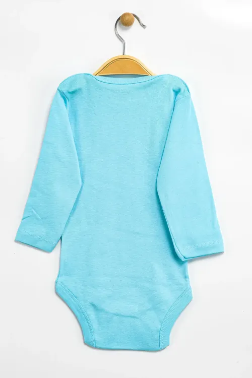 Aziz Bebe Erkek Kız Bebek Çıtçıtlı % 100 Pamuk Body & Zıbın 0 Ay - 12 Ay
