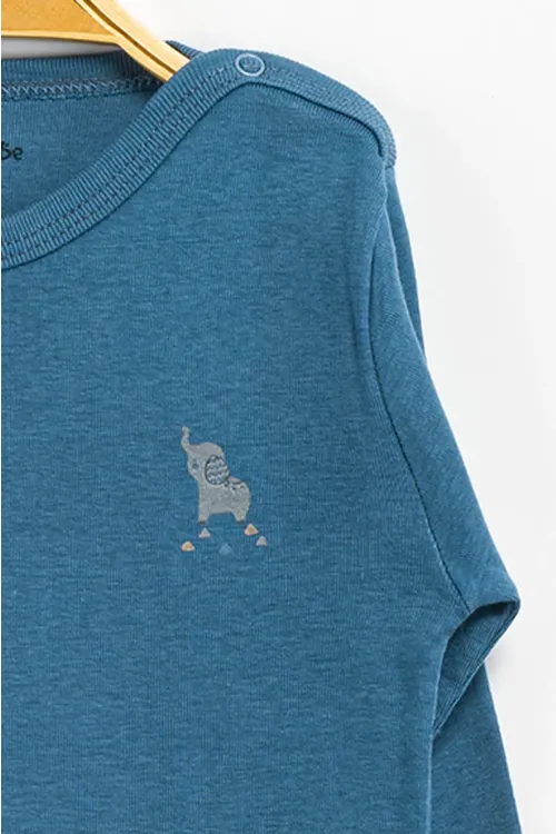 Aziz Bebe Erkek Kız Bebek Çıtçıtlı % 100 Pamuk Body & Zıbın 12 Ay - 36 Ay