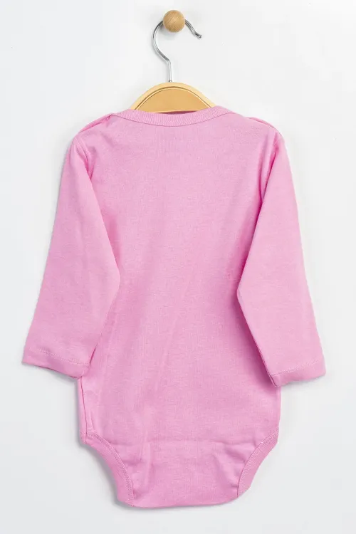 Aziz Bebe Erkek Kız Bebek Çıtçıtlı % 100 Pamuk Body & Zıbın 12 Ay - 36 Ay