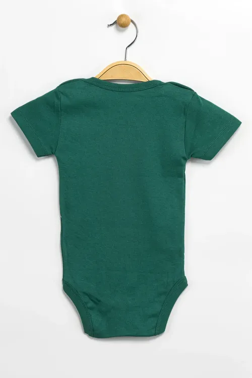 Aziz Bebe Erkek Kız Bebek Çıtçıtlı % 100 Pamuk Body & Zıbın