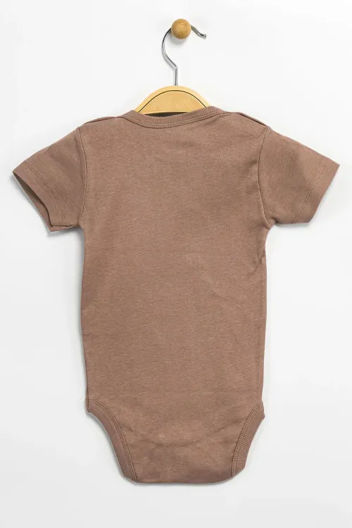 Aziz Bebe Erkek Kız Bebek Çıtçıtlı % 100 Pamuk Body & Zıbın