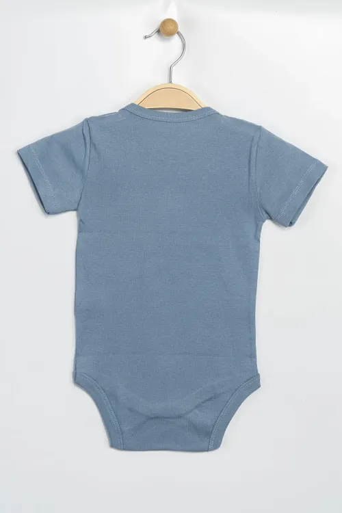 Aziz Bebe Erkek Kız Bebek Çıtçıtlı % 100 Pamuk Body & Zıbın