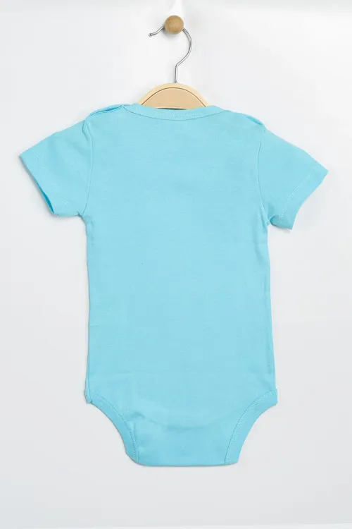 Aziz Bebe Erkek Kız Bebek Çıtçıtlı % 100 Pamuk Body & Zıbın