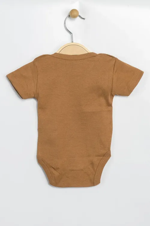 Aziz Bebe Erkek Kız Bebek Çıtçıtlı % 100 Pamuk Body & Zıbın