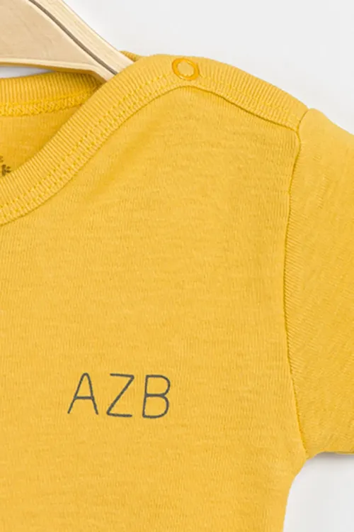 Aziz Bebe Erkek Kız Bebek Çıtçıtlı % 100 Pamuk Body & Zıbın