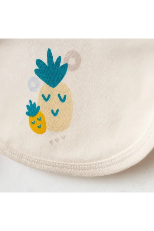 Kız Bebek Ananas Desenli 5  Li Hastane Çıkış Seti 0 Ay - 3 Ay