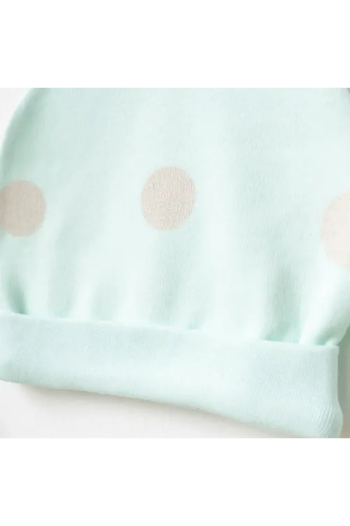 Kız Bebek Animal Desenli % 100 Pamuk 5  Li Hastane Çıkış Seti 0 Ay - 3 Ay