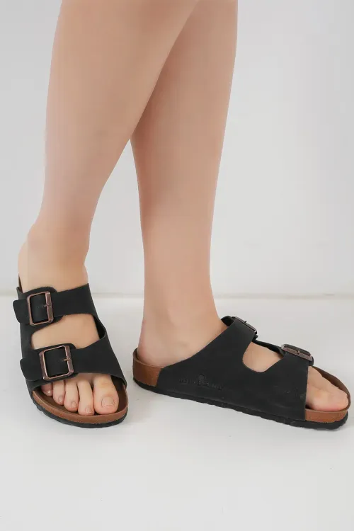 Unisex Ortopedik Terlik 010182 - Siyah
