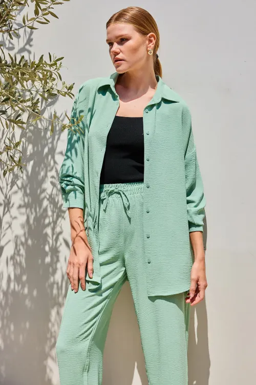 6593 Oversize İkili Takım - Mint