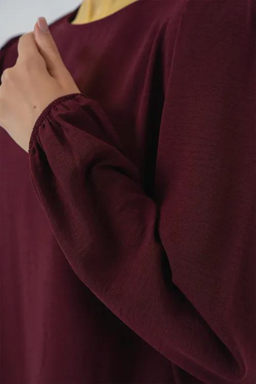 Ayrobin Tunik Pantolon Alt Üst Takım 6712 - Y.Bordo