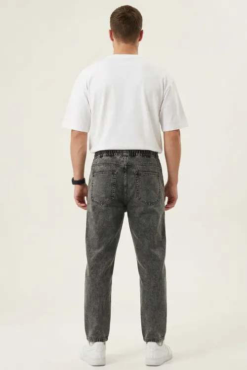 Erkek Rahat Kesim Baggy Jean Pantolon 30076 - Antrasit