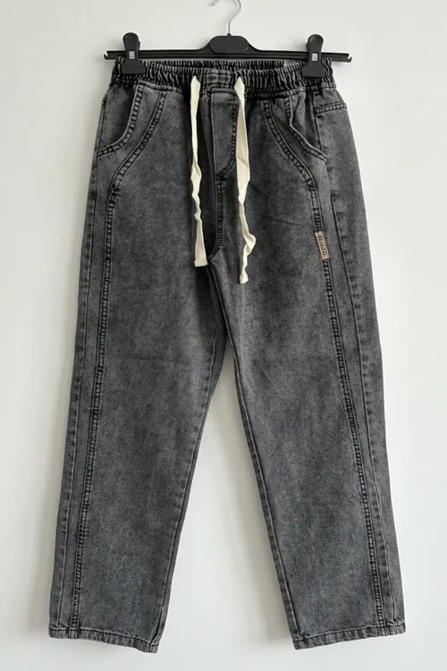 Erkek Rahat Kesim Baggy Jean Pantolon 30076 - Antrasit