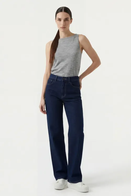 Kadın Askılı Örme Atlet 15935 - Gri