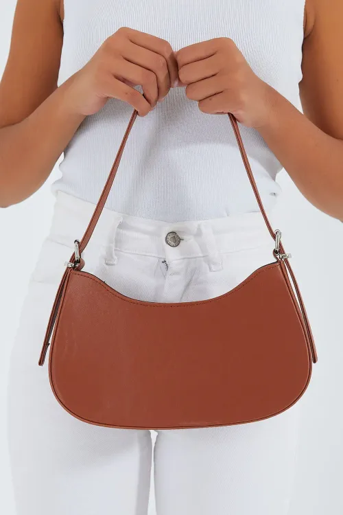 Kadın Taba Düz Baget Çanta 010167