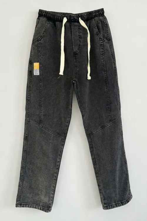 Erkek Rahat Kesim Baggy Jean Pantolon 30074 - Antrasit