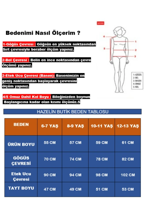 Kız Çocuk Fuşya Lacivert Detaylı 6-13 Yaş KolsuzTaytlı Mayo HZL24S-AR1141