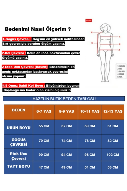 Kız Çocuk Mavi Lacivert Detaylı 6-13 Yaş Kolsuz Taytlı Mayo HZL24S-AR1142