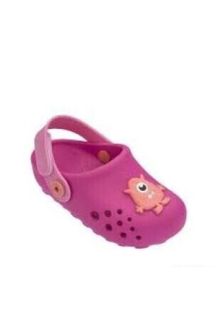 HAZEL Rider  Lunar Baby Unisex Bebek Plaj Terliği Önü Kapalı Cırt Cırtlı Yumuşak Konforlu
