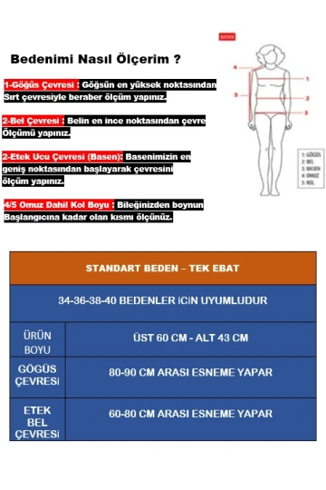 Kadın Siyah Beyaz Çizgili Önü Bağlamalı Bluzlu Etekli Triko Takım HZL24S-ZK10271