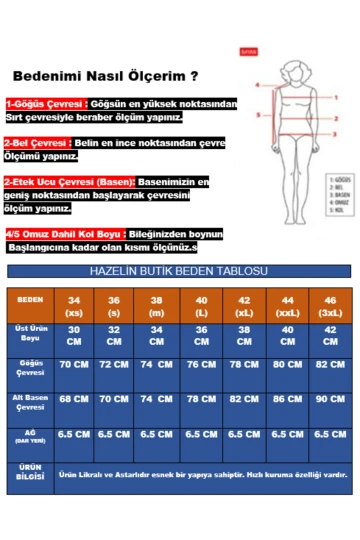 Kadın Siyah V Yaka Beyaz Şeritli Sabit Askılı Astarlı Yüksel Bel Üçgen Bikini Takım HZL24S-AR1655