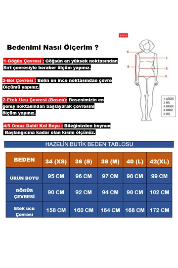 Kadın Mavi Krem Kuşaklı Beli Lastikli Desenli Sıfır Kol Şifon Elbise HZL24S-BD125011