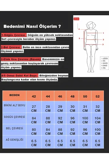 Kadın Sarı Siyah Desenli Taş İşlemeli Toparlayıcı Büyük Beden Bikini Takım HZL25S-LC3333