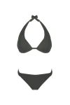 ZEKİ Kadın Haki Çıkarılabilir Push-Up Kaplı, Boyundan Bağlamalı Bikini Takımı HZL23S-ZK117341